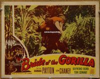 f200 BRIDE OF THE GORILLA movie lobby card #2 '51 Barbara Payton