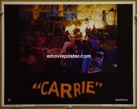 f204 CARRIE movie lobby card #5 '76 party scene!