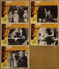 f154 CRIMSON CULT 5 movie lobby cards '70 Boris Karloff, Chris Lee AIP