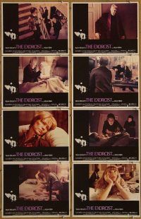 f102 EXORCIST 8 movie lobby cards '74 William Friedkin, Von Sydow