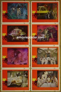 f104 FANTASTIC VOYAGE 8 movie lobby cards '66 Raquel Welch