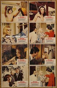 f138 TALES THAT WITNESS MADNESS 8 movie lobby cards '73 Kim Novak