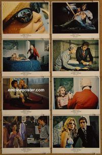 f143 WICKED WICKED 8 movie lobby cards '73 Tiffany Bolling