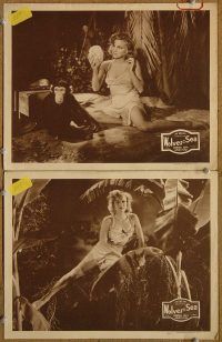 f185 WOLVES OF THE SEA 2 movie lobby cards R40s sexy Jean Carmen!