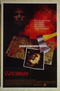 f815 WITCHBOARD one-sheet movie poster '86 Ouija board, horror!