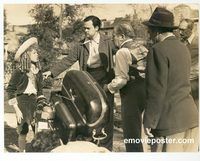 j443 MAGNIFICENT AMBERSONS vintage 6.75x8 still '42 Welles candid on set