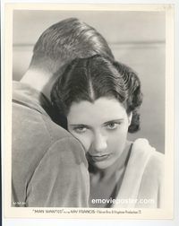 j453 MAN WANTED #1 vintage 8x10 still '32 great Kay Francis close up!