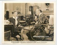 j455 MAN WHO CAME TO DINNER vintage 8x10 still '42 Bette Davis, Woolley