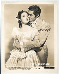 j463 MARK OF ZORRO #3 vintage 8x10 still '40 great romantic close up!