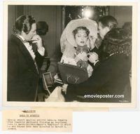 j468 MAYTIME vintage 8x10 still '37 candid MacDonald getting makeup!