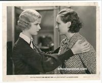 j469 ME & MY GAL vintage 8x10 still '32 Joan Bennett, Marion Burns