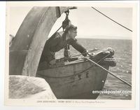 j483 MOBY DICK #1 vintage 8x10 still '30 John Barrymore on ship!