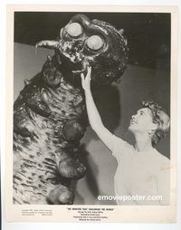 j492 MONSTER THAT CHALLENGED THE WORLD vintage 8x10 still '57 candid!