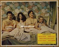 m055 BOB & CAROL & TED & ALICE movie lobby card #3 '69 best scene!