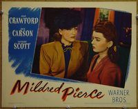 m363 MILDRED PIERCE movie lobby card '45 Joan Crawford film noir!