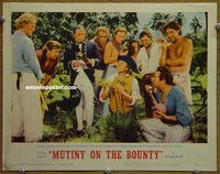 m374 MUTINY ON THE BOUNTY movie lobby card #8 '62 Marlon Brando