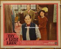 m375 MY FAIR LADY movie lobby card #4 '64 Audrey Hepburn, Harrison