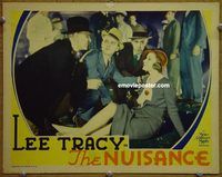 m390 NUISANCE movie lobby card '33 Lee Tracy, Madge Evans, Frank Morgan