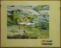 m420 PINOCCHIO movie lobby card '40 Walt Disney classic