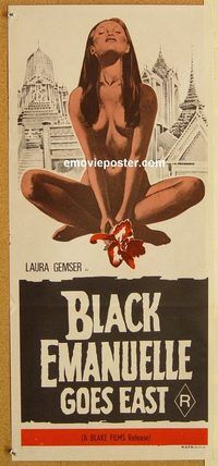 p107 EMANUELLE IN BANGKOK Australian daybill movie poster '76 Black Emanuelle Goes East