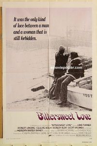 v180 BITTERSWEET LOVE one-sheet movie poster '76 Lana Turner, Lansing