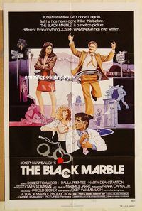 v186 BLACK MARBLE style B one-sheet movie poster '80 Foxworth, Prentiss