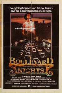 v227 BOULEVARD NIGHTS one-sheet movie poster '79 Yniguez, De La Paz