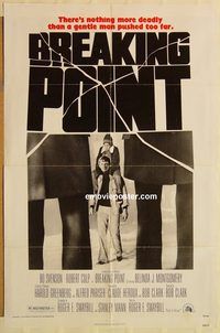 v241 BREAKING POINT one-sheet movie poster '76 Bo Svenson, Mafia!