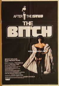 v178 BITCH English one-sheet movie poster '79 super sexy Joan Collins!