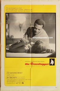 v555 GRASSHOPPER style B one-sheet movie poster '70 Jacqueline Bisset