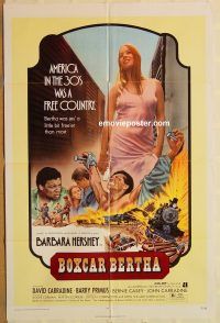 y144 BOXCAR BERTHA one-sheet movie poster '72 Martin Scorsese, Hershey