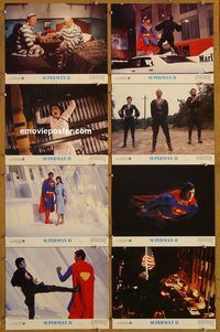 a686 SUPERMAN 2 8 11x14 movie stills '81 Christopher Reeve