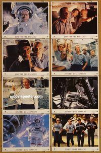 a647 SPACE COWBOYS 8 Spanish/US movie lobby cards '00 Clint Eastwood