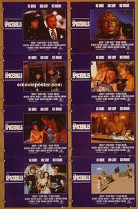 a648 SPACEBALLS 8 movie lobby cards '87 Mel Brooks, Pullman, Moranis