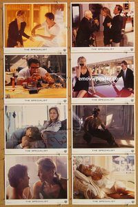 a649 SPECIALIST 8 movie lobby cards '94 Sylvester Stallone