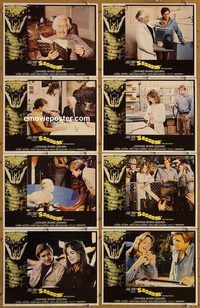 a659 SSSSSSS 8 movie lobby cards '73 Strother Martin, horror!