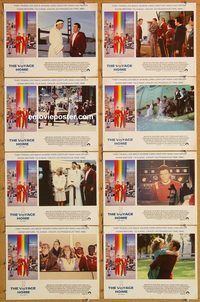 a664 STAR TREK 4 8 movie lobby cards '86 Leonard Nimoy, Shatner