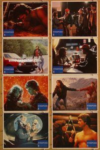 a665 STARMAN 8 movie lobby cards '84 John Carpenter, Jeff Bridges