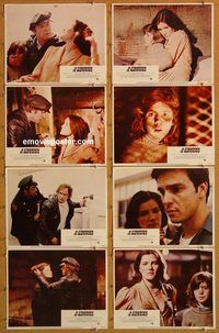 a678 STRANGER IS WATCHING 8 movie lobby cards '82 New York horror!