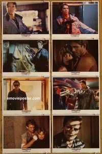 a704 TERMINATOR 8 movie lobby cards '84 Arnold Schwarzenegger