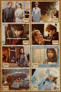 a706 TESS 8 movie lobby cards '81 Roman Polanski, Nastassja Kinski