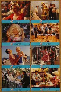 a712 THERE'S SOMETHING ABOUT MARY 8 movie lobby cards '98 Cameron Diaz