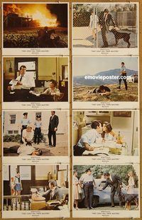 a714 THEY ONLY KILL THEIR MASTERS 8 movie lobby cards '72 James Garner