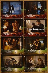 a719 THIRTEENTH FLOOR 8 movie lobby cards '99 Gretchen Mol, D'Onofrio