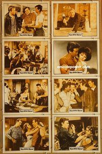 a721 THIS REBEL BREED 8 movie lobby cards '60 young Rita Moreno!