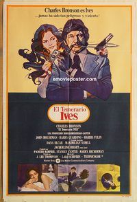 b494 ST IVES Argentinean movie poster '76 Charles Bronson, Houseman