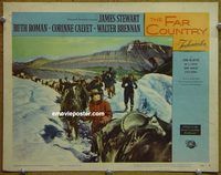 d234 FAR COUNTRY vintage movie lobby card #4 '55 Ruth Roman, Anthony Mann