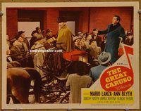 d296 GREAT CARUSO vintage movie lobby card #5 '51 Mario Lanza singing!