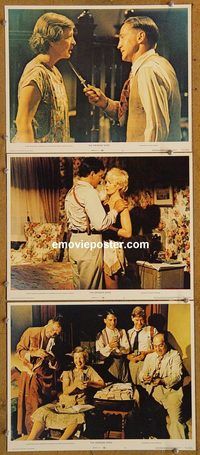 e312 GRISSOM GANG 3 vintage movie lobby cards '71 Robert Aldrich, Kim Darby