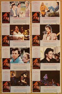 e855 HARD TO HOLD 8 vintage movie lobby cards '84 Rick Springfield